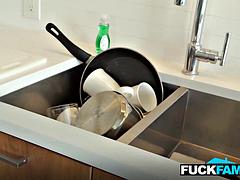 Rough Dildo Pounding Puts Stress Into Big-Butt Stepmom Whitneys Orgasmic Bliss