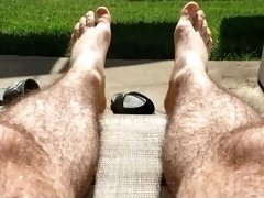 Hairy Legs In The Sun