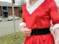 Exhibitionist Crystal Caged Claus, 2