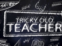 Tricky Old Teacher - Hottie achieves her goal with the help