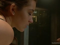 Sexy babe Dani Daniels drives her master crazy with her submissiveness