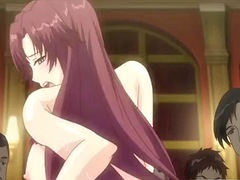 Giant tits anime japanese milking in glass