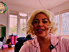 Blonde Celtic Iron Big Tits Missionary Sextape