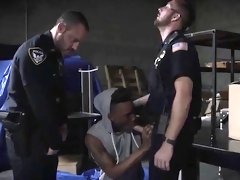 Boy end police gay porno and the fucking room first time
