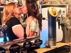 Busty and lusty milfs drive each other into lesbian frenzy