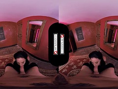 VRCosplayX. com Amirah Adara as Red Jasmine gives you a V-card in POV