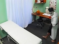 Doctor suprised and fucked blonde